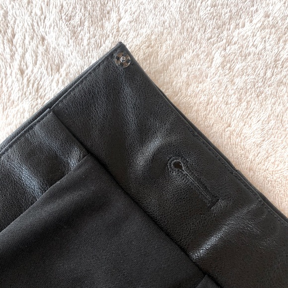 Faux leather wrap skirt - Picture 6 of 7